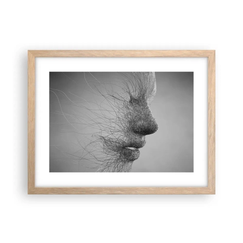 Affisch i ram av ljusek - Vindens ande - 40x30 cm