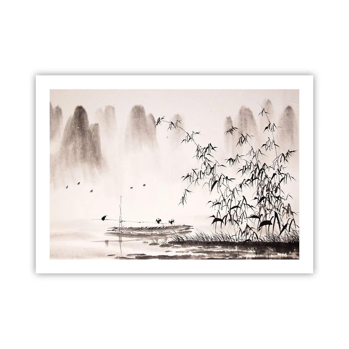 Affisch - Risfältens tystnad - 70x50 cm