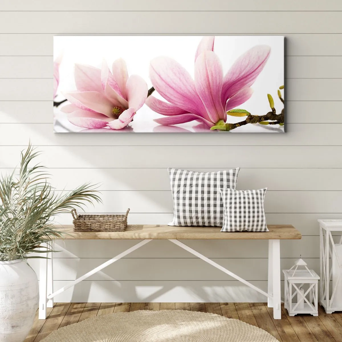 Canvastavla - Bild på duk - Lätta som vårkänslan - 100x40 cm