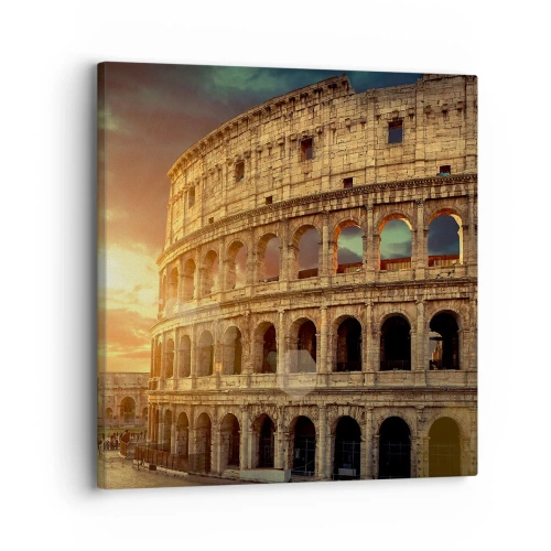 Canvastavla - Bild på duk - Kolossalt intryck - 30x30 cm