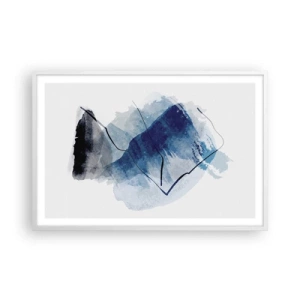 Affisch i vit ram - Isberg - 91x61 cm