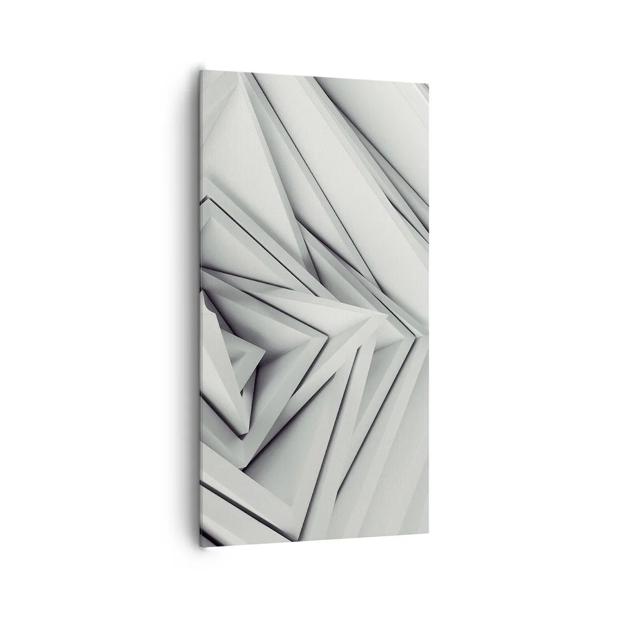 Canvastavla - Bild på duk - Blommande vassa kanter - 65x120 cm