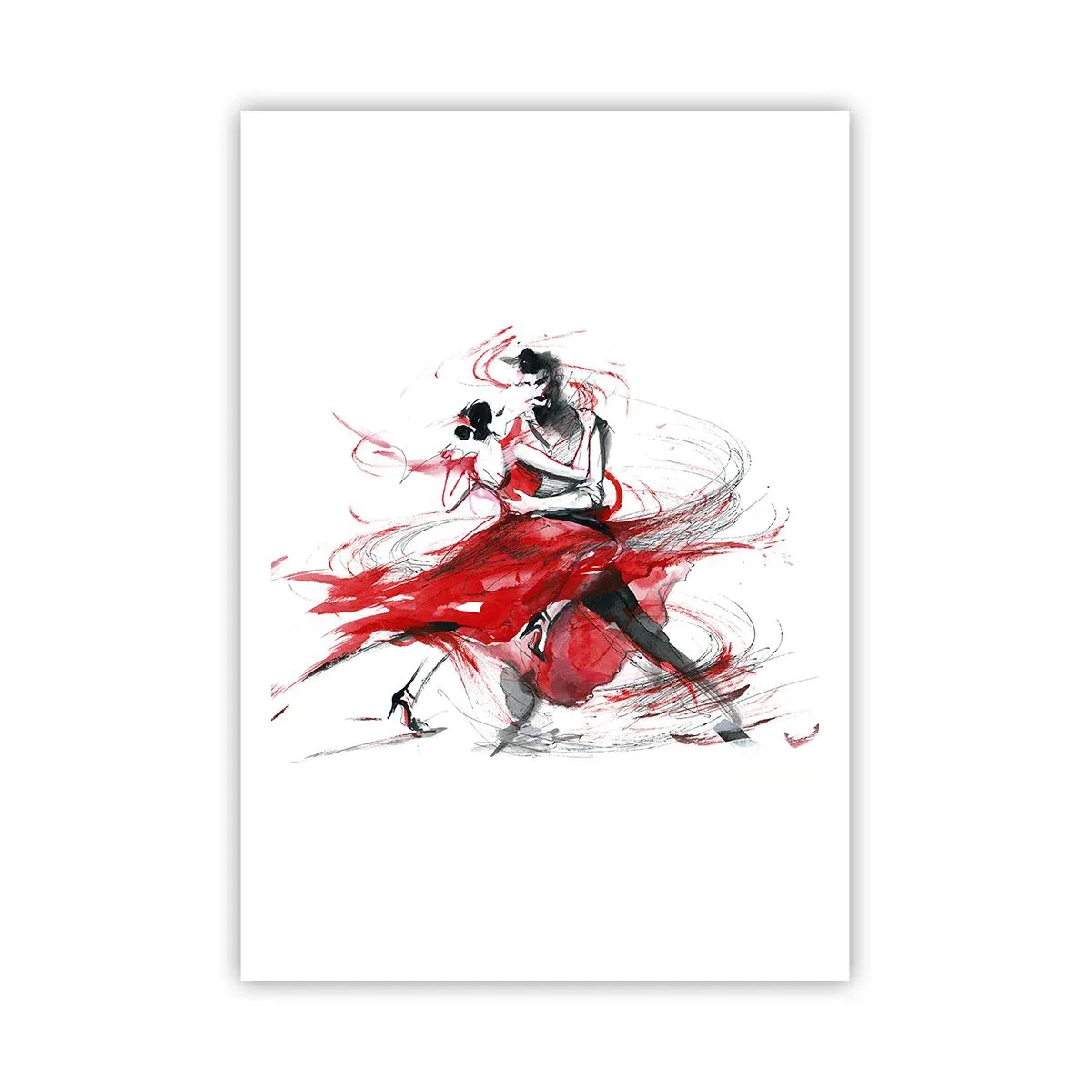 Affisch - Tango - passionens rytm - 70x100 cm