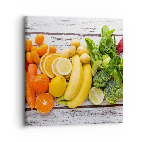 Canvastavla - Bild på duk - Räcker det inte? - 30x30 cm