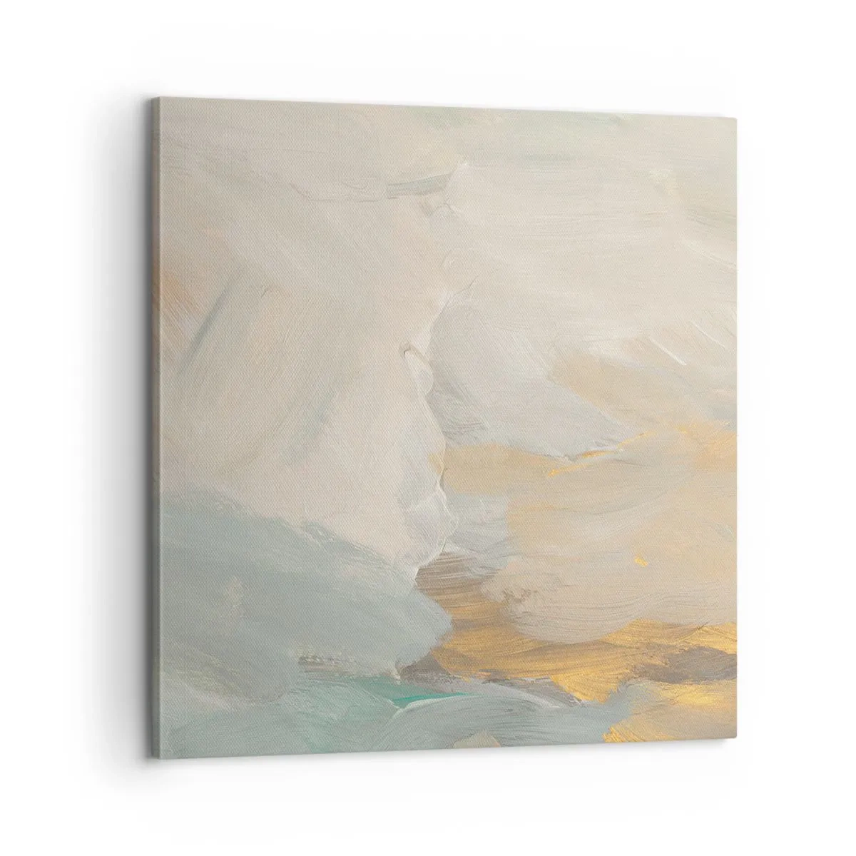 Canvastavla - Bild på duk - Abstraktion - ett land av mildhet - 60x60 cm