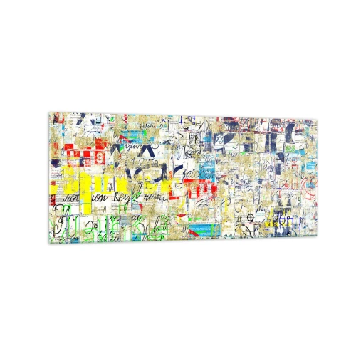 Glastavla - Bild på glas - Helt enkelt gläder ögonen - 120x50 cm