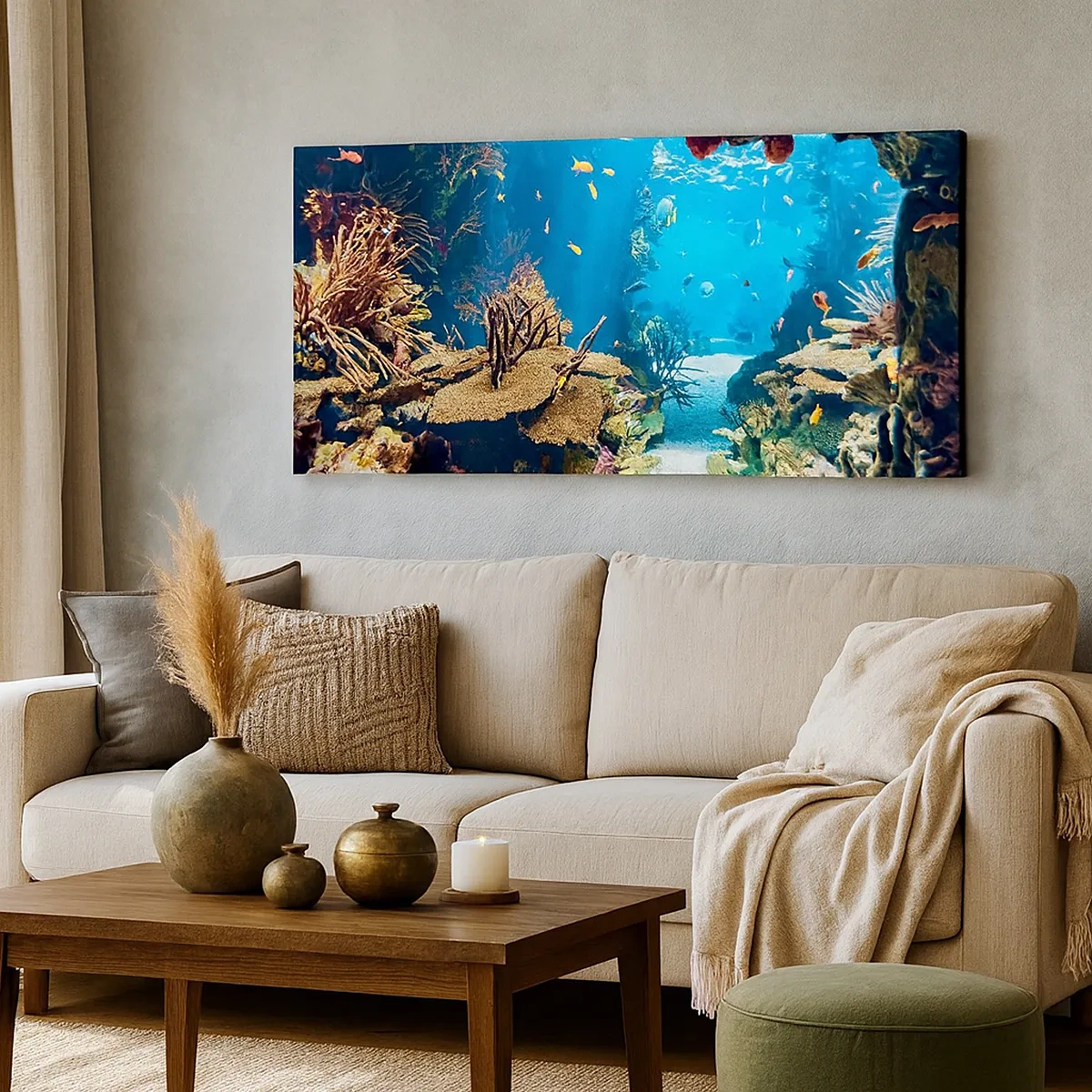 Canvastavla - Bild på duk - Du har inte ens drömt - 30x30 cm