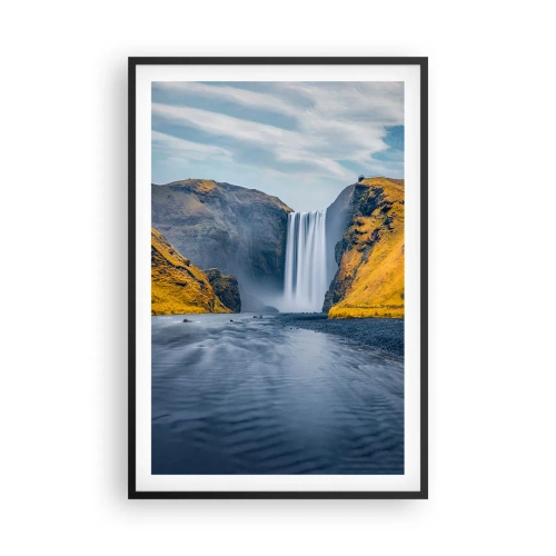 Affisch i svart ram - Evig varaktighet, evig rörelse - 61x91 cm