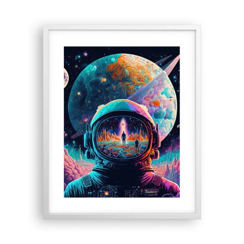 Affisch i vit ram - Filosofer har aldrig drömt - 40x50 cm