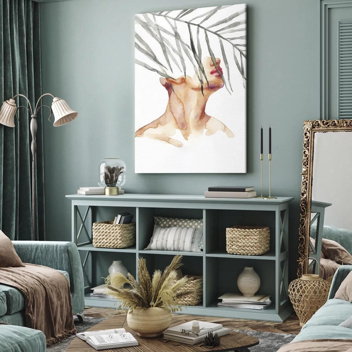 Canvastavla - Bild på duk - Känna tropikens puls - 70x100 cm