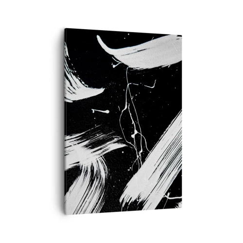 Canvastavla - Bild på duk - Bryta mörkret - 50x70 cm