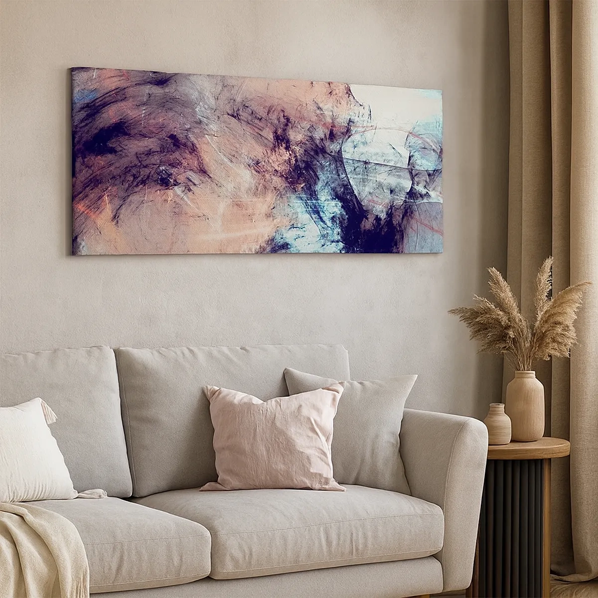 Canvastavla - Bild på duk - Känn vinden - 30x30 cm