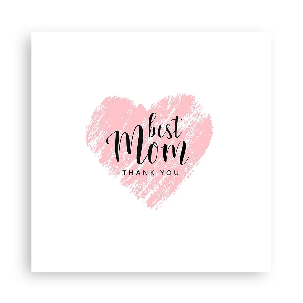 Affisch - Alltid rätt ögonblick - 30x30 cm