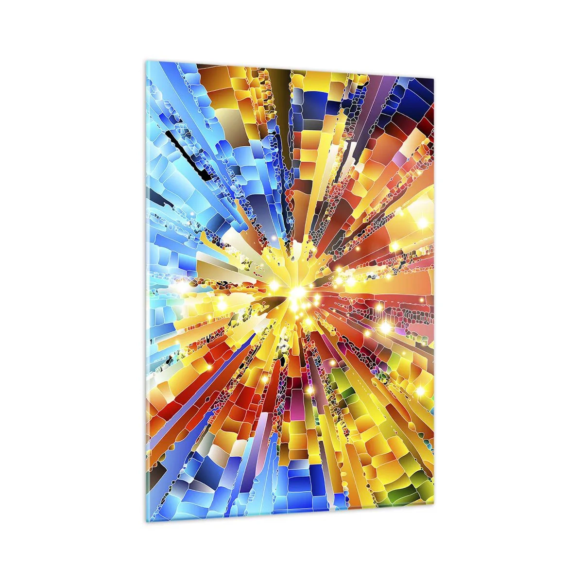 Glastavla - Bild på glas - In medias res - 50x70 cm