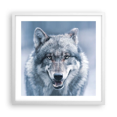 Affisch i vit ram - Tar du utmaningen? - 50x50 cm