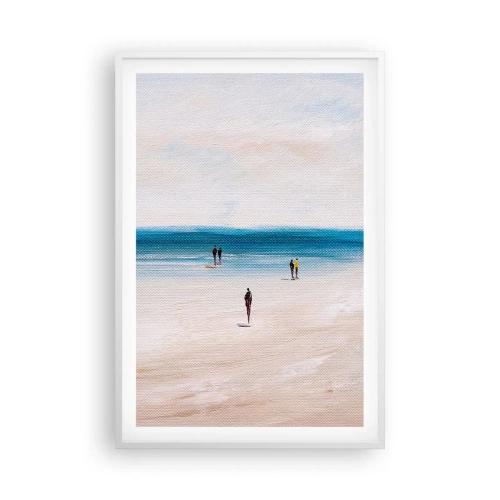 Affisch i vit ram - Ett naturligt behov - 61x91 cm