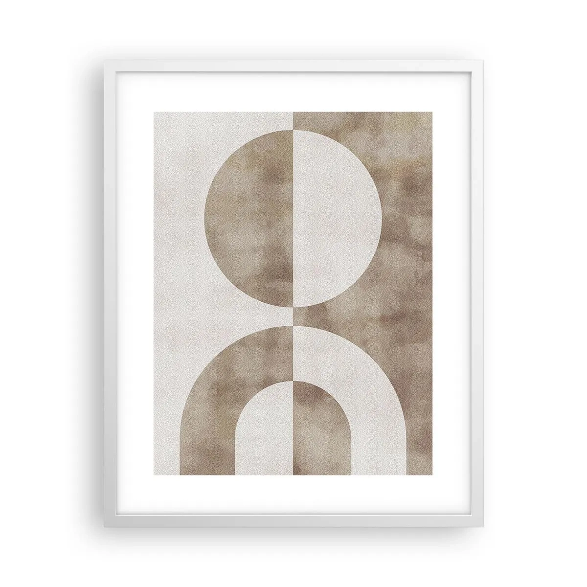 Affisch i vit ram - Likheter och skillnader - 40x50 cm