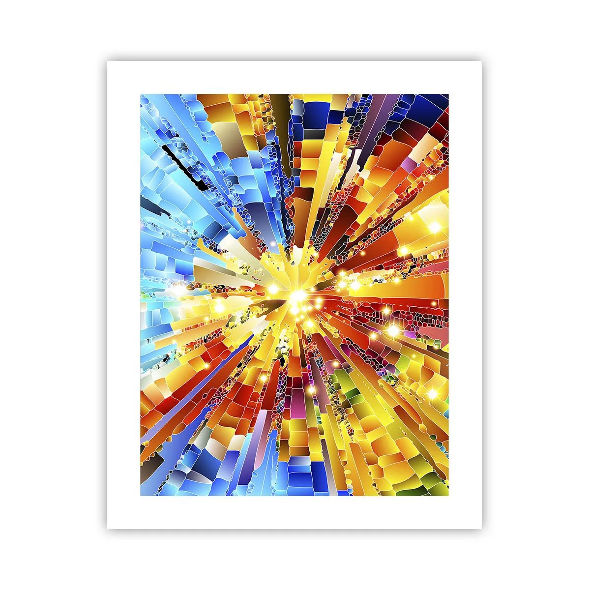 Affisch - In medias res - 40x50 cm