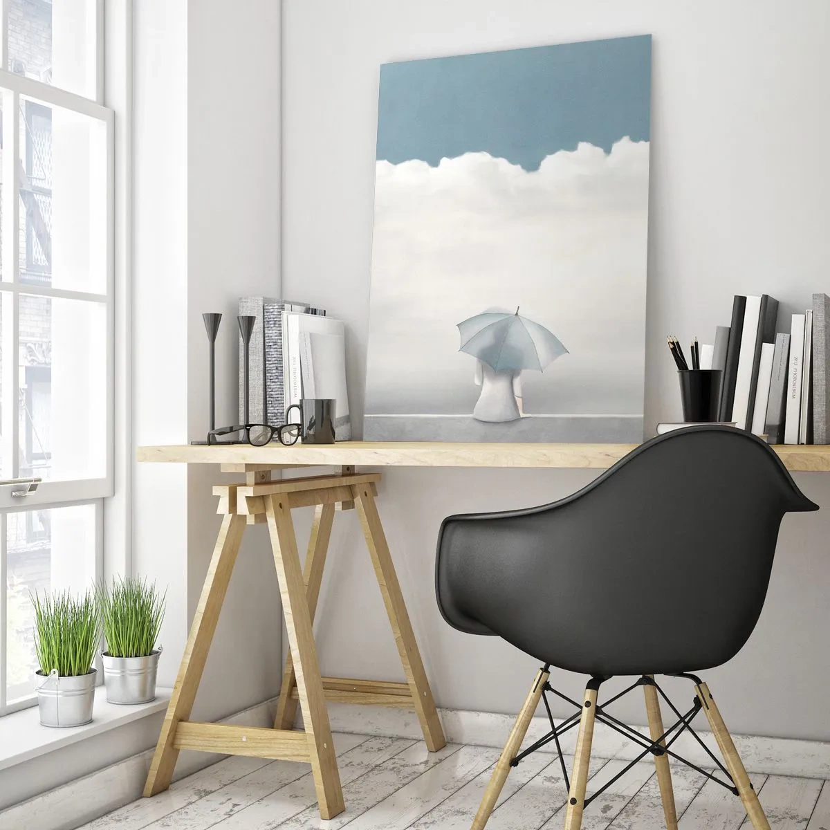Glastavla - Bild på glas - På gränsen mellan java och dröm - 80x120 cm