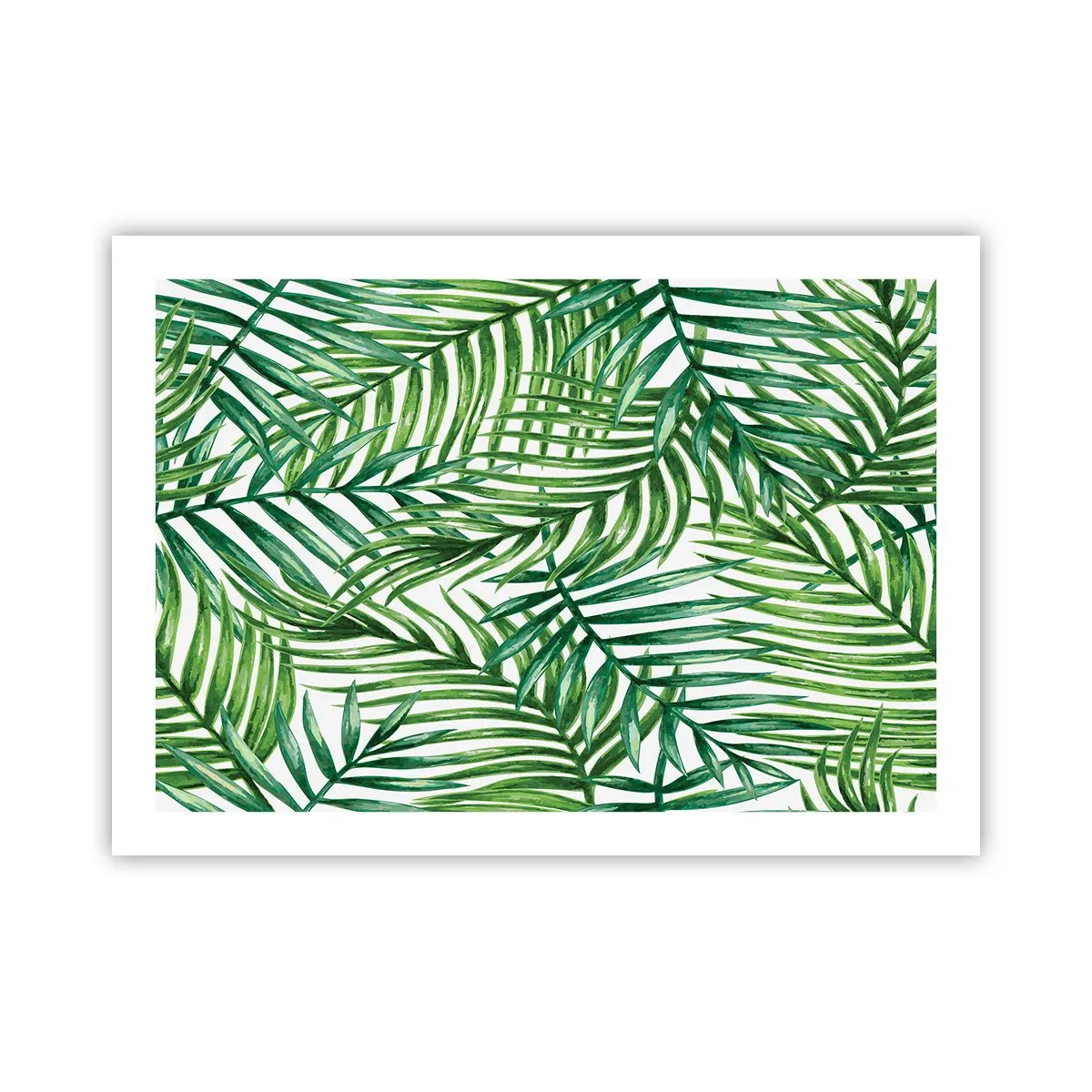 Affisch - Under gröna baldakinen - 70x50 cm