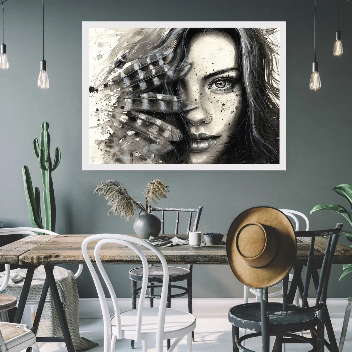 Affisch - Vild skönhet - 91x61 cm