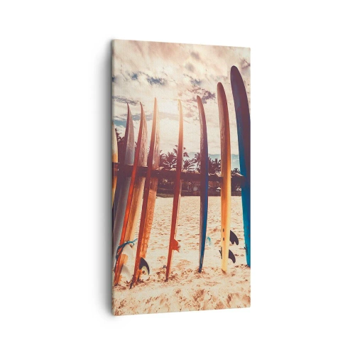 Canvastavla - Bild på duk - God natt, vi ses imorgon - 45x80 cm