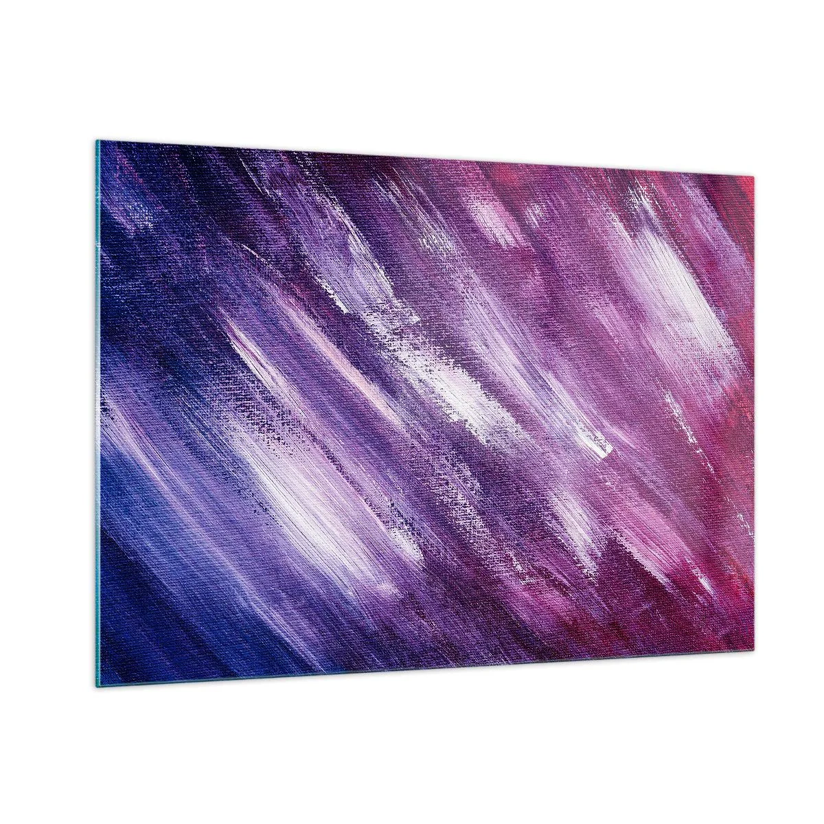Glastavla - Bild på glas - När solig vind blåser - 100x70 cm