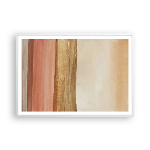 Affisch i vit ram - Vertikal komposition - 100x70 cm