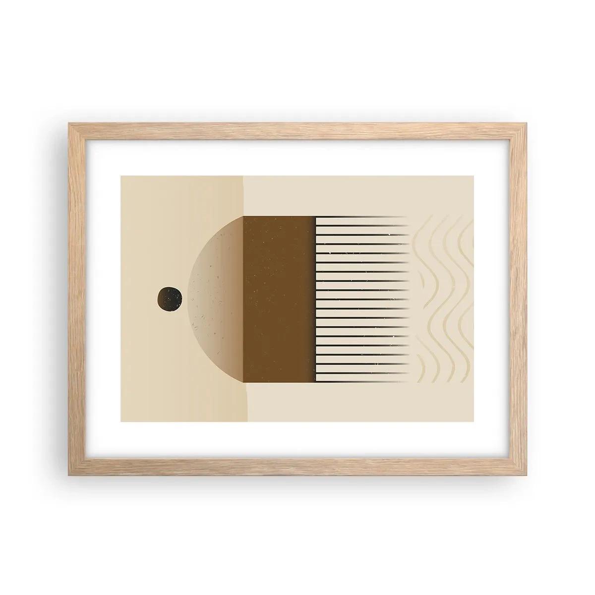 Affisch i ram av ljusek - Olika tillstånd - 40x30 cm