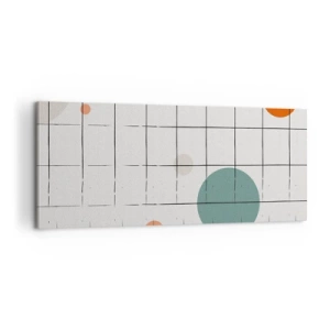 Canvastavla - Bild på duk - Fångade. Vi eller de? - 100x40 cm