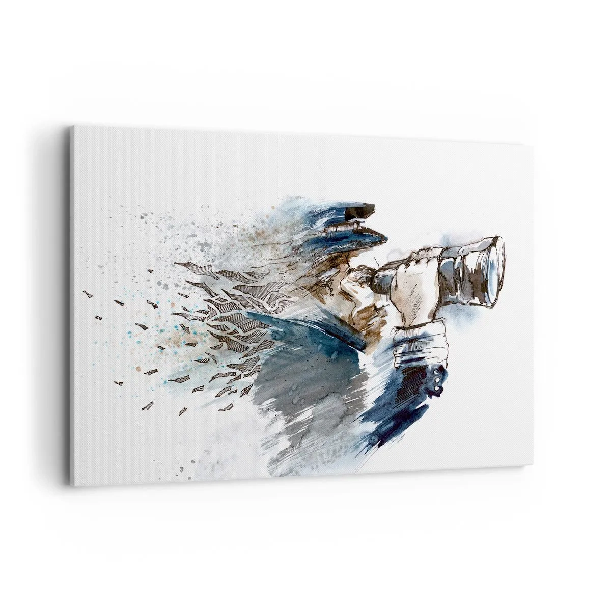 Canvastavla - Bild på duk - Tio i Beauforts skala - 120x80 cm