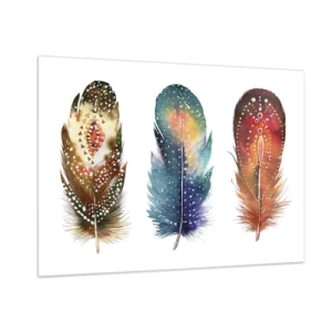 Glastavla - Bild på glas - Ritualer, seder, hemligheter - 100x70 cm