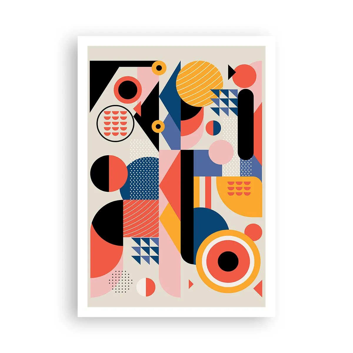 Affisch - Komposition: Lek - 70x100 cm