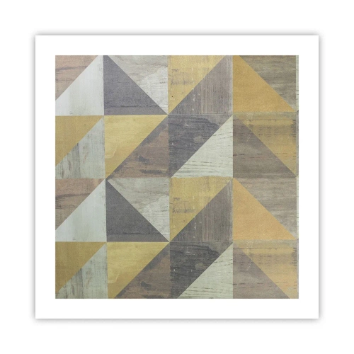 Affisch - Under triangelns vinkel - 50x50 cm