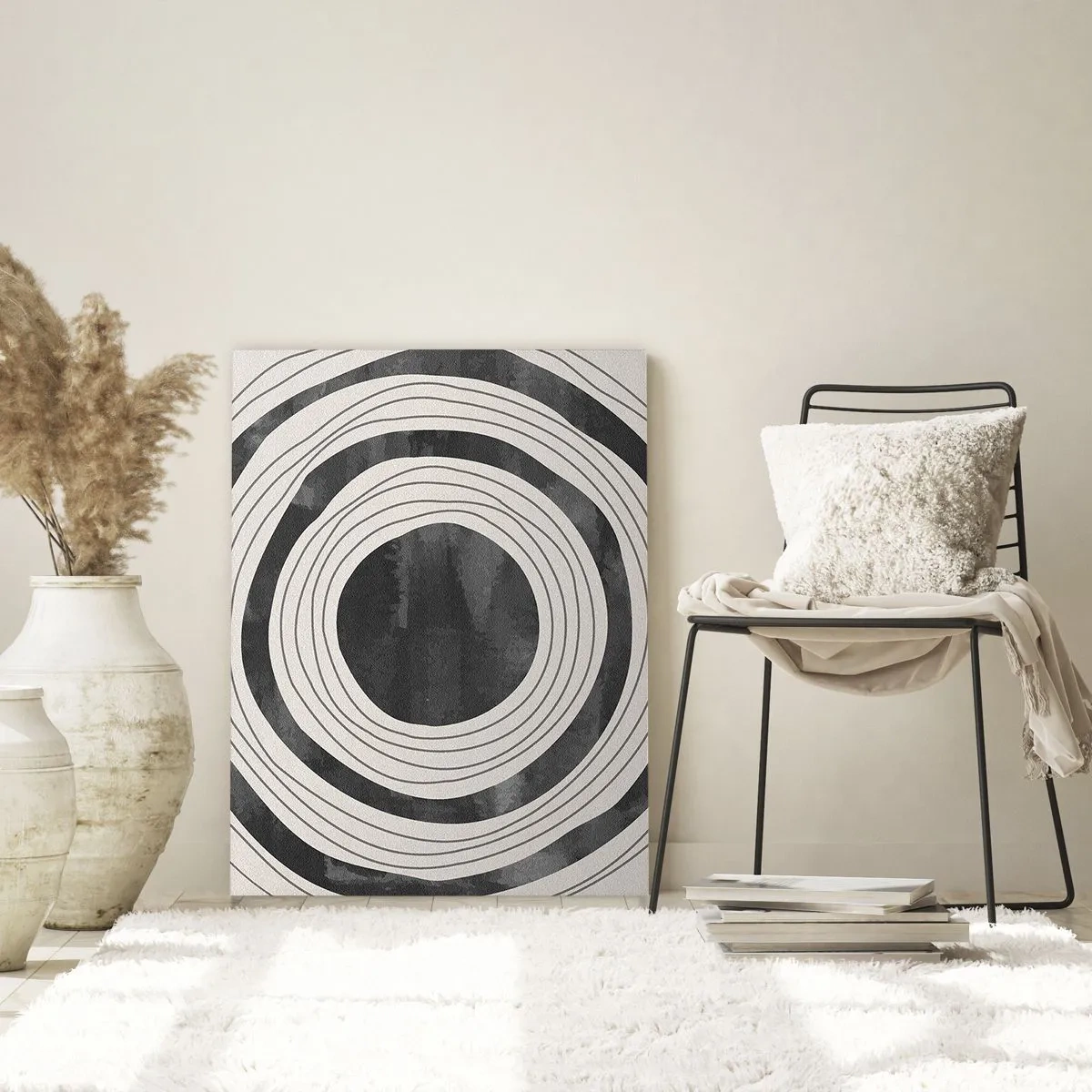 Glastavla - Bild på glas - I själva kärnan - 50x70 cm