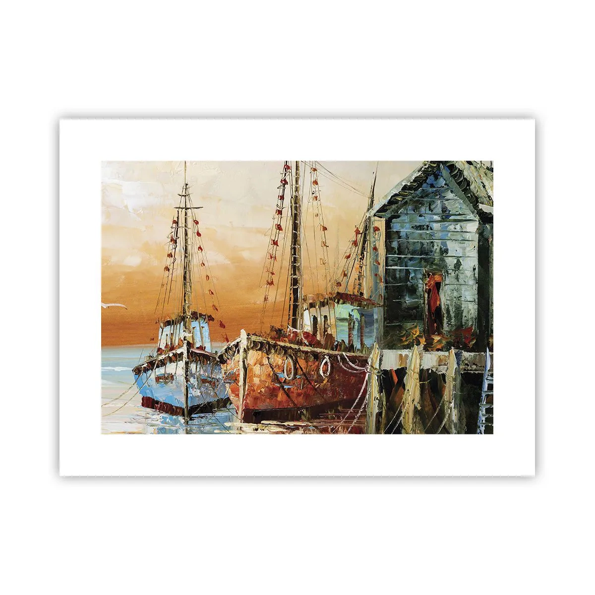Affisch - Lugn hemresa - 40x30 cm