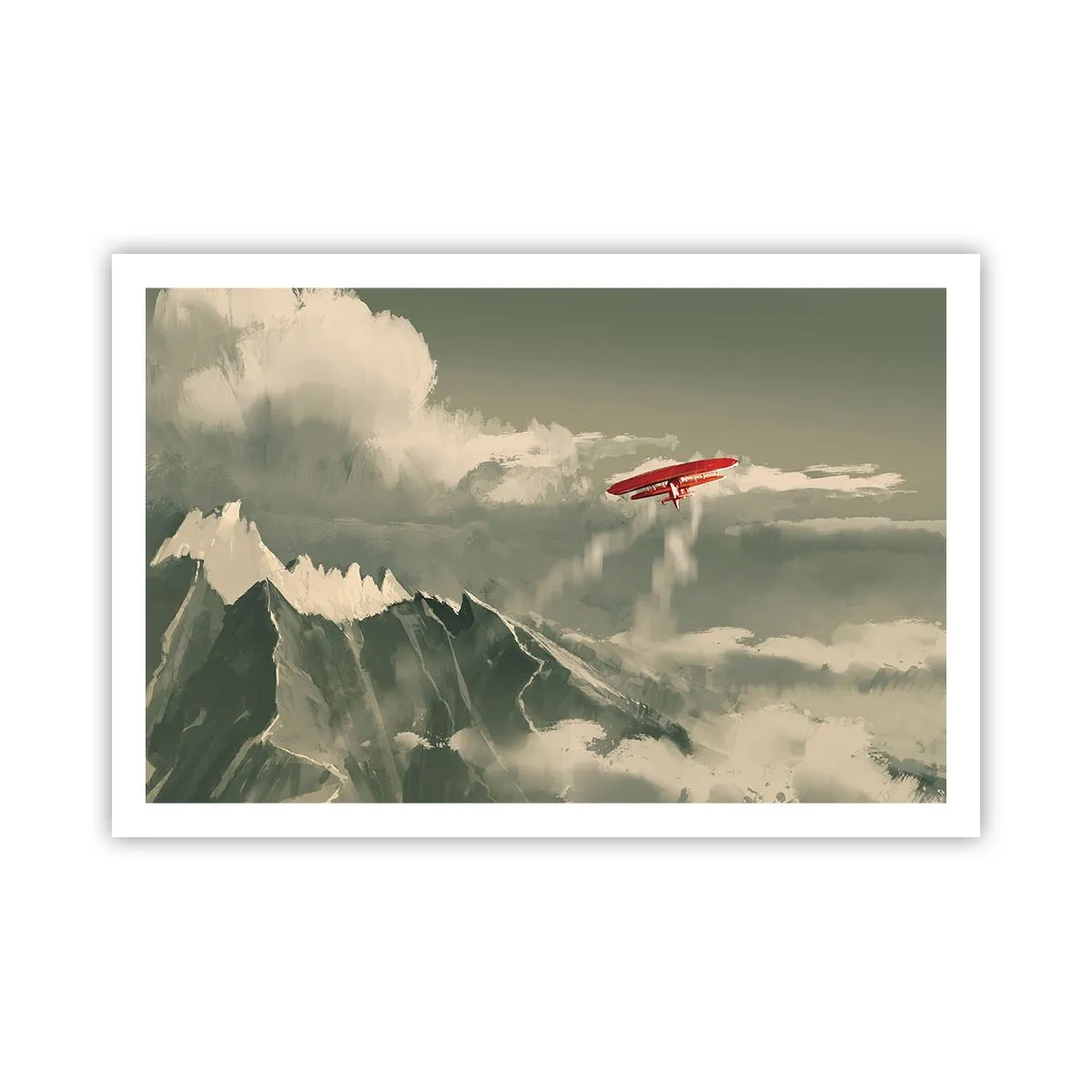 Affisch - Orädd pionjär - 91x61 cm