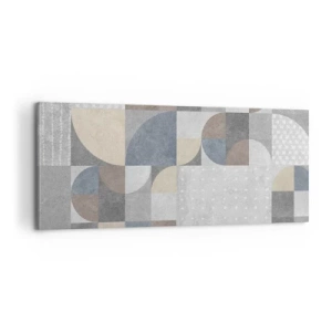 Canvastavla - Bild på duk - Keramisk fantasi - 100x40 cm