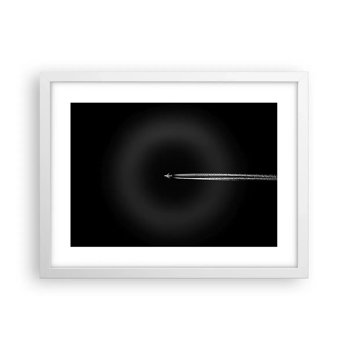 Affisch i vit ram - I en annan dimension - 40x30 cm