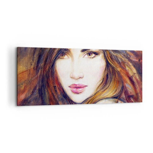 Canvastavla - Bild på duk - Ett öre för dina tankar - 120x50 cm
