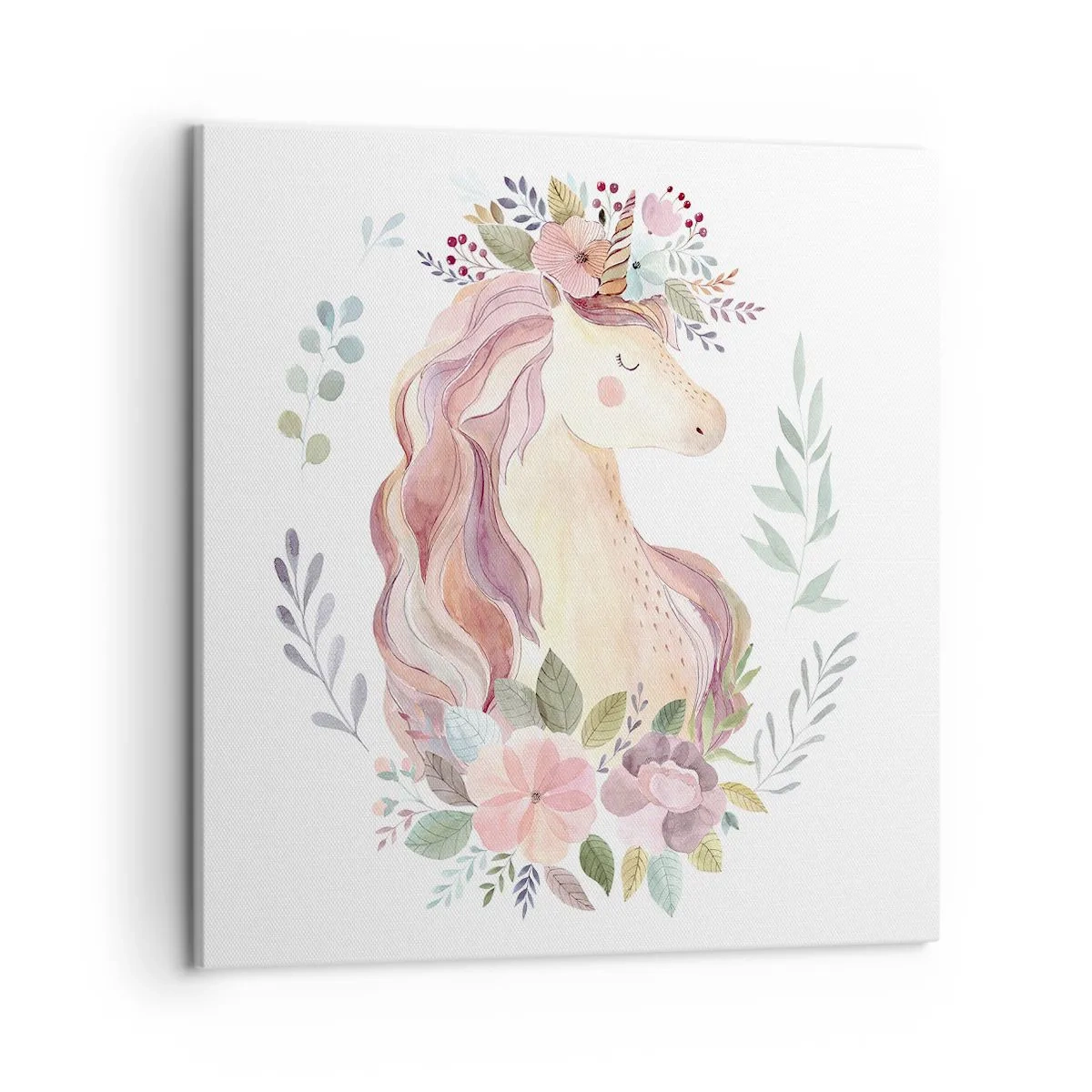 Canvastavla - Bild på duk - En inbjudan till sagornas värld - 50x50 cm