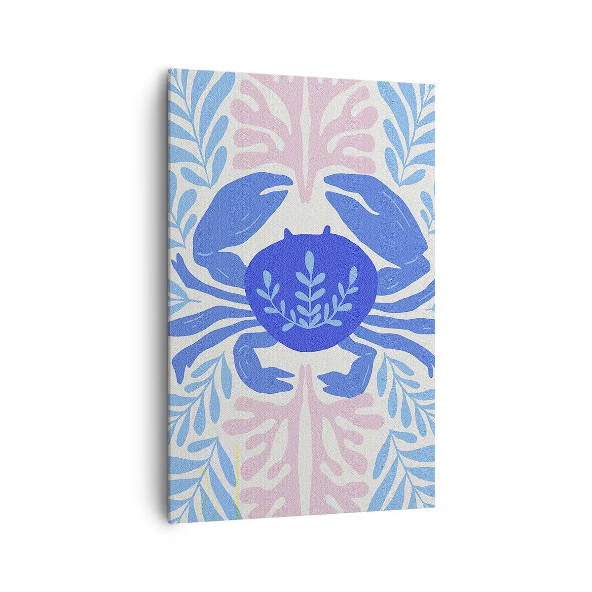 Canvastavla - Bild på duk - Som en havsblomma - 80x120 cm