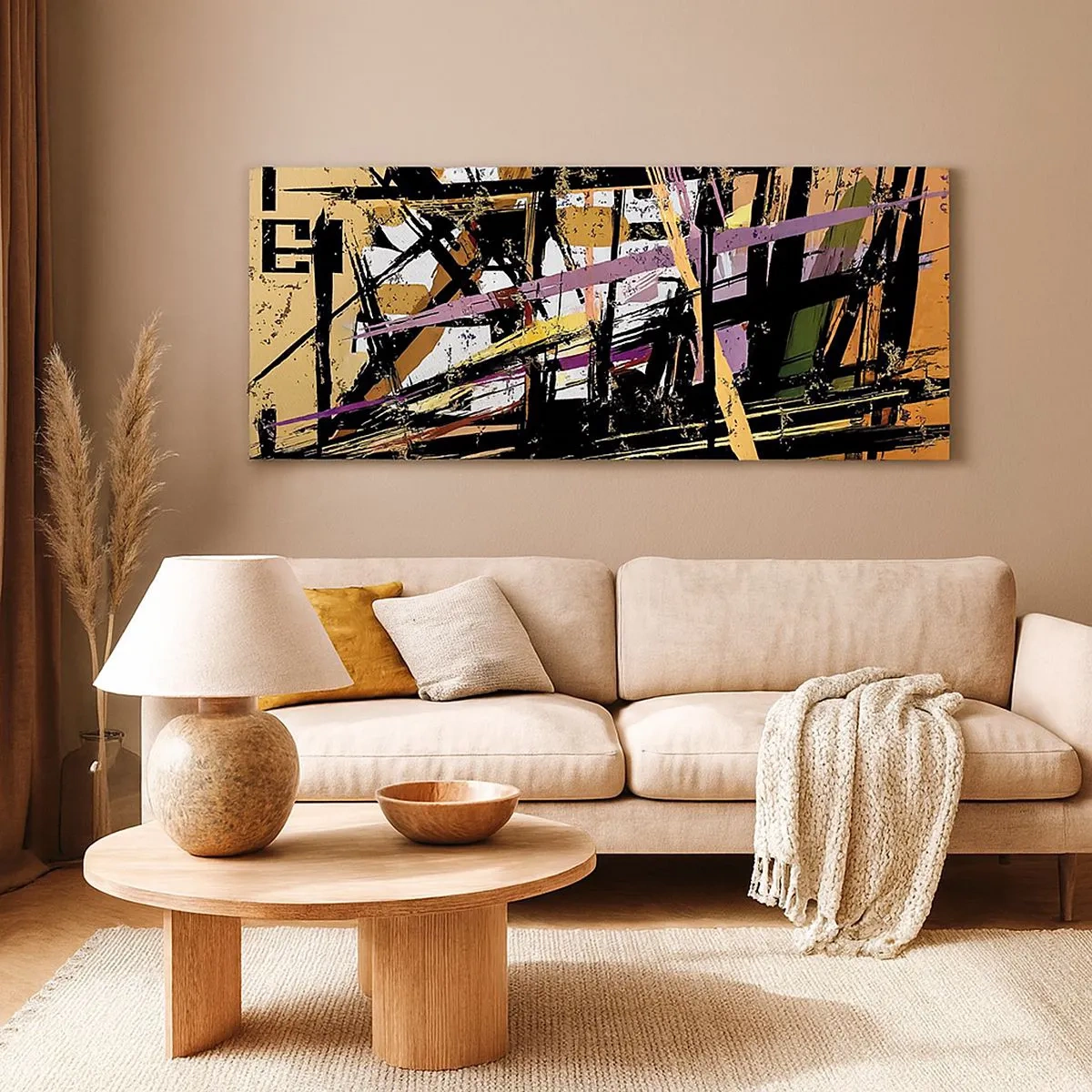 Canvastavla - Bild på duk - Skarpt snitt - 100x40 cm