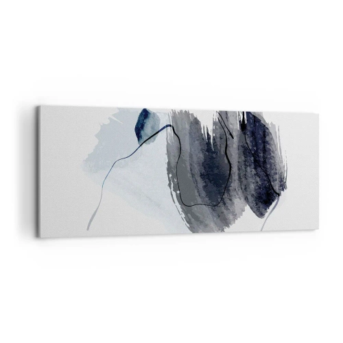 Canvastavla - Bild på duk - Intensitet och rörelse - 100x40 cm