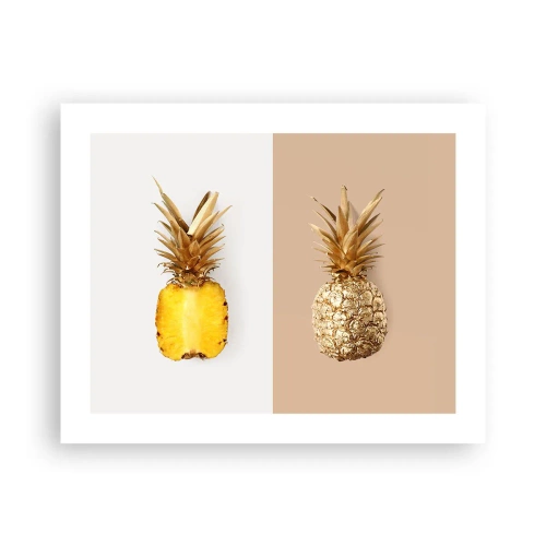 Affisch - Ananas för oss - 50x40 cm