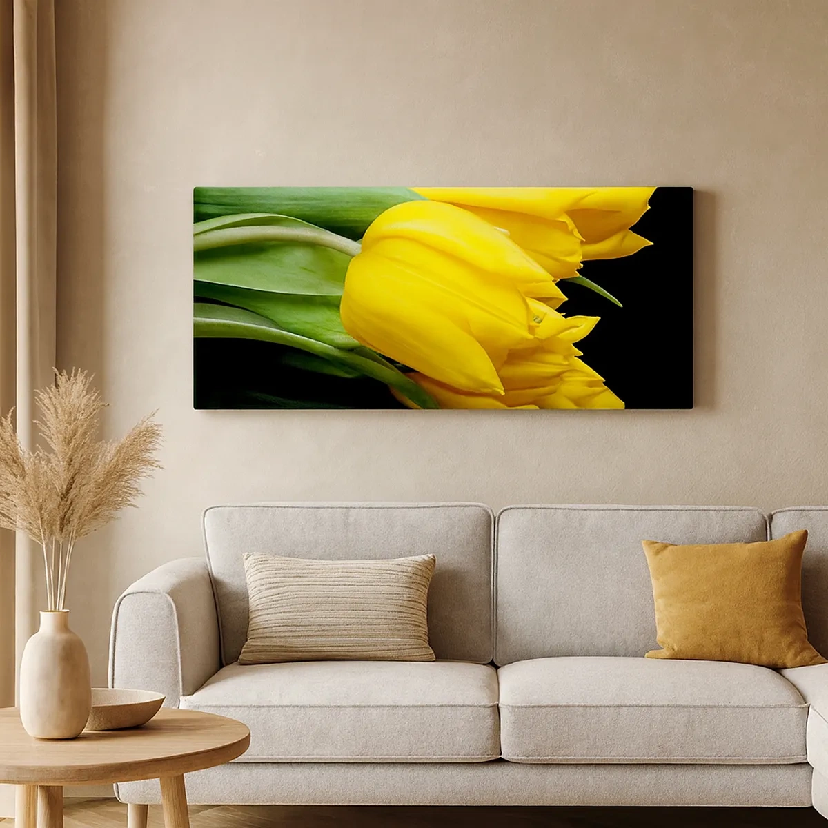 Canvastavla - Bild på duk - Skapad av rena solen - 30x30 cm