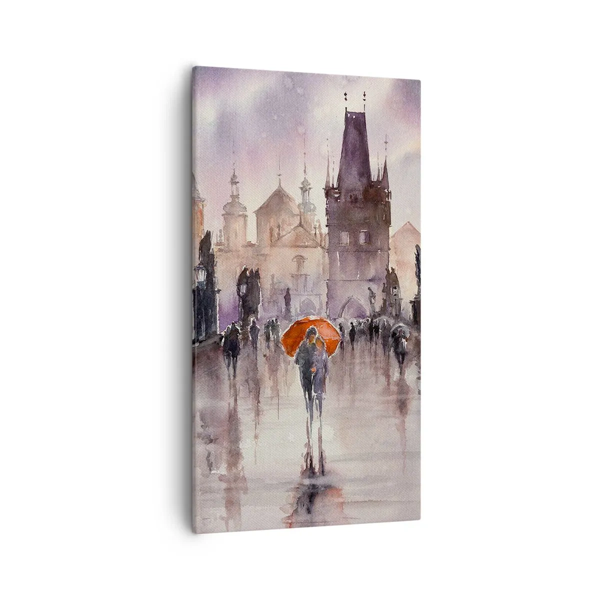 Canvastavla - Bild på duk - Människor förändras inte - 55x100 cm