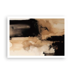 Affisch - Intrigerande abstraktion - 100x70 cm