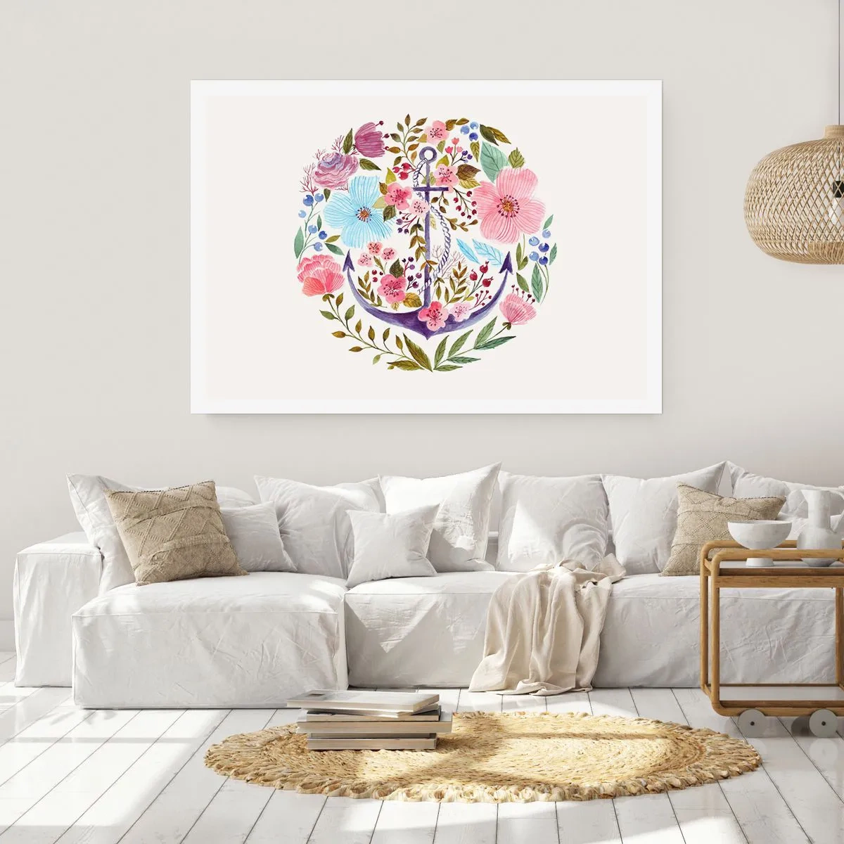 Affisch - En seglares goda sömn - 50x40 cm