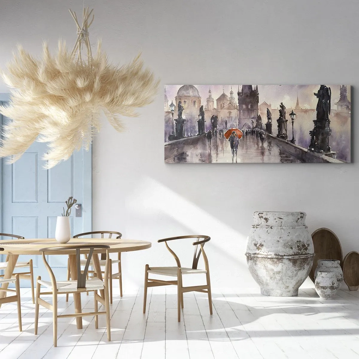 Canvastavla - Bild på duk - Människor förändras inte - 120x50 cm